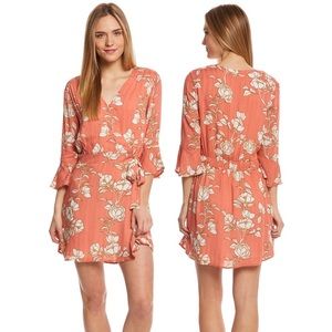 MINKPINK | Women’s Wrap Floral Print Dress